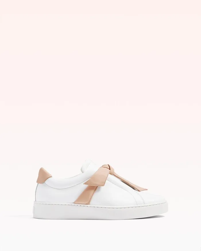 Sneakers Women Alexandre Birman Clarita Sneaker Suede Beige Luxury Sneakers For Casual Outfits 8211 Italian Made Shoes Nude