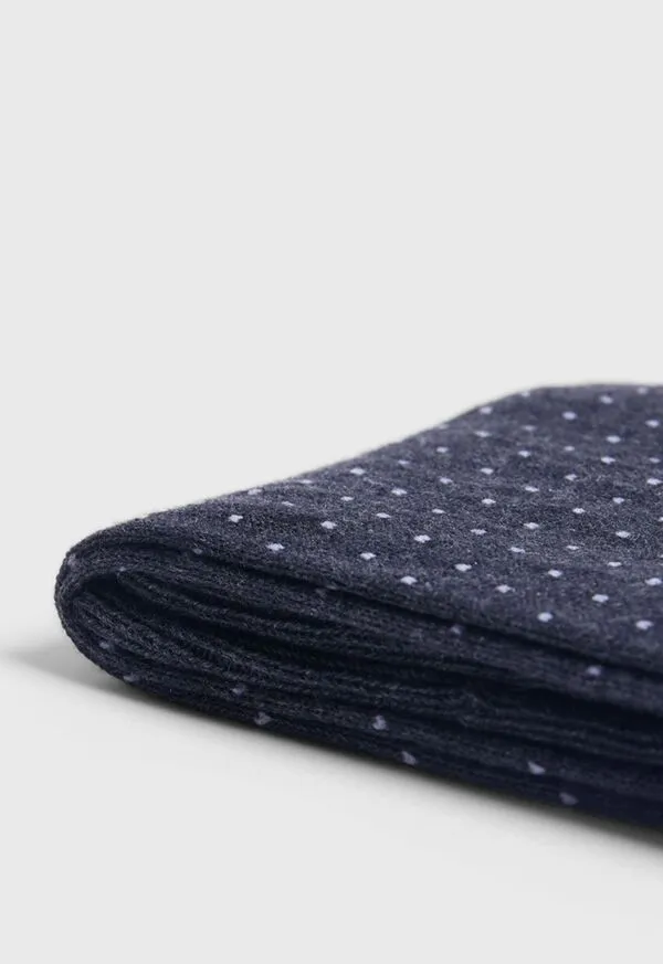 Socks Paulstuart Mens Pindot Dress Sock Black