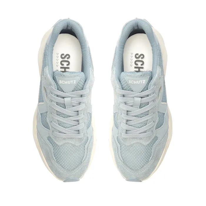 St2940 Suede Sneaker Denim Women Schutz Shoes Sneakers