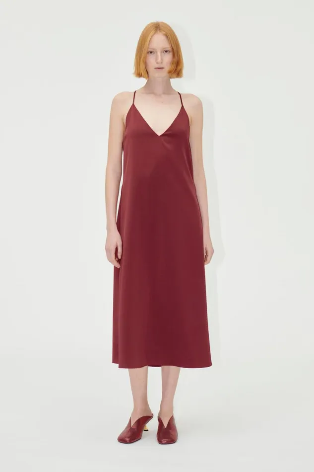 Stine Goya Dresses SGLavina Dress 8211 Raspberry 8211 Women