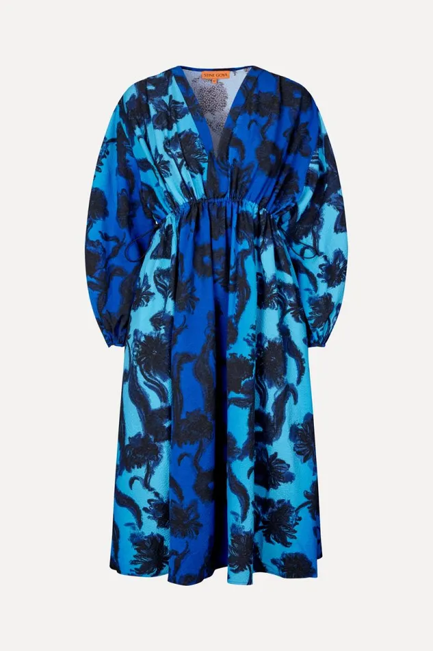 Stine Goya Dresses SGVeroma Dress 8211 Oil Pastel Anemone 8211 Women