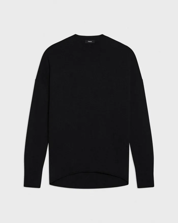 Sweaters Cardigans Women Theory Karenia Sweater In Cashmere Black