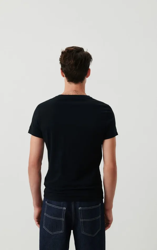 TShirt Gamipy Black Men American Vintage Short Sleeve TShirts