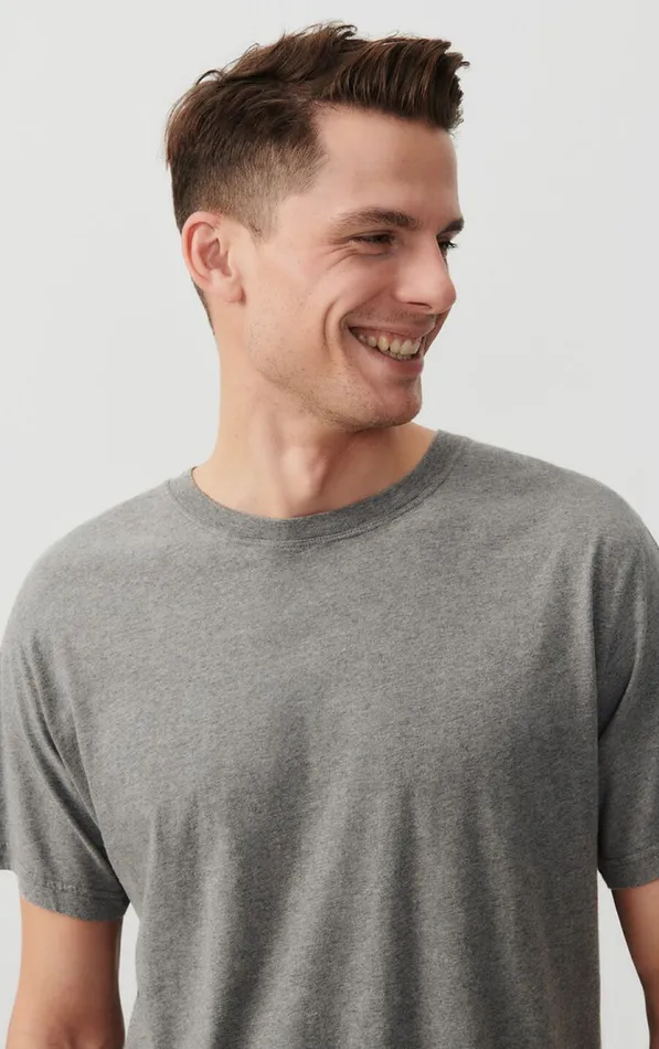 TShirt Vupaville Heather Grey Men American Vintage Short Sleeve TShirts