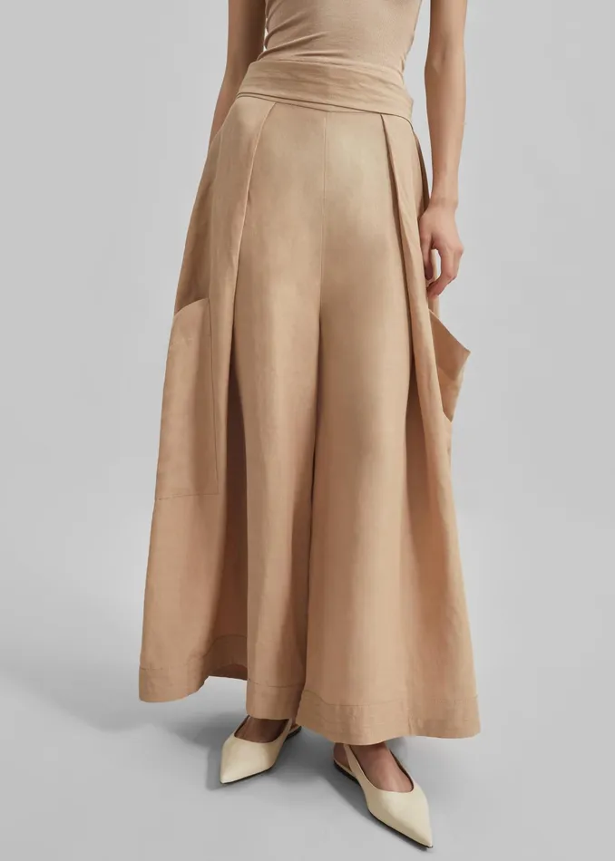 The Frankie Shop Bottoms By Malene Birger Darlane Pants 8211 Nomad 8211 Women