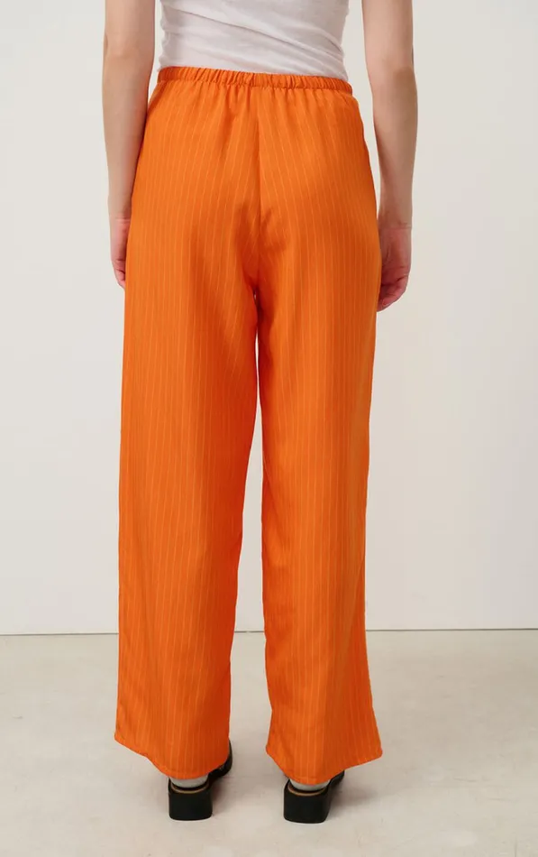 Trousers Okyrow Striped Cinnamon Women American Vintage Trousers