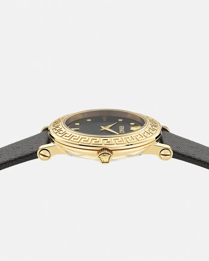 Versace Greca Sphere Watch Black Women Watches