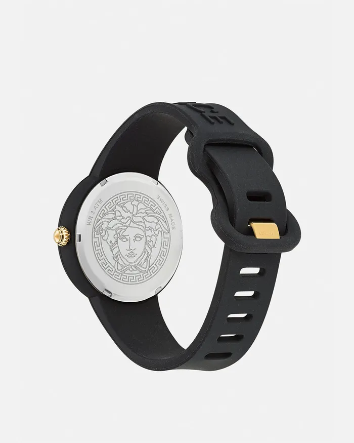 Versace Medusa Pop Watch Black WomenMen Watches