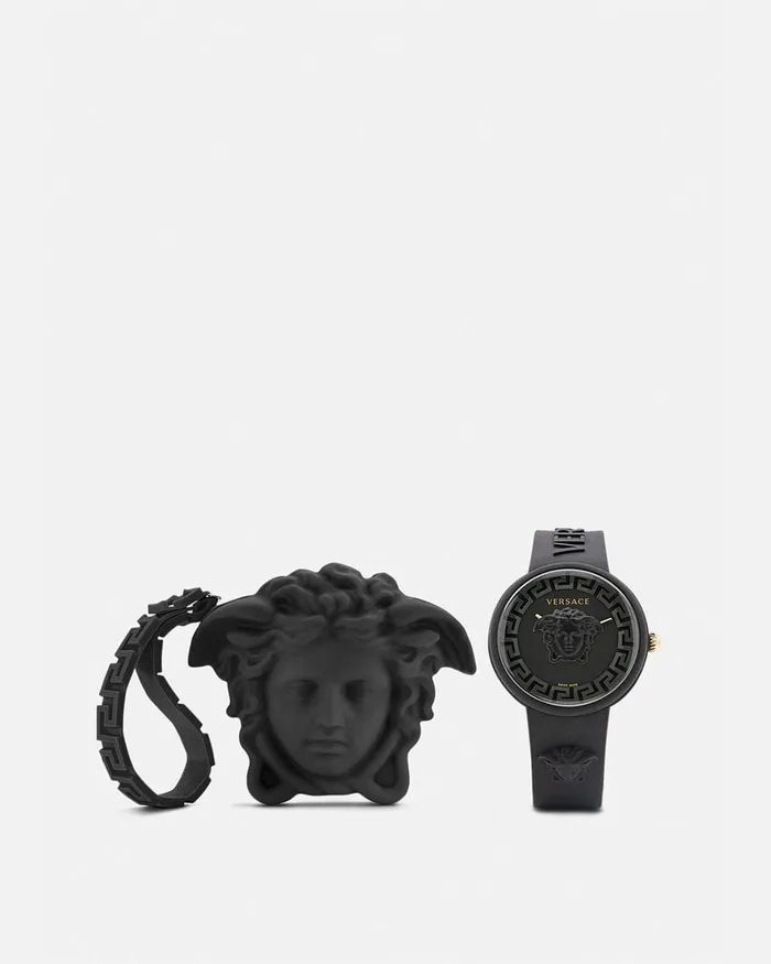 Versace Medusa Pop Watch Black WomenMen Watches