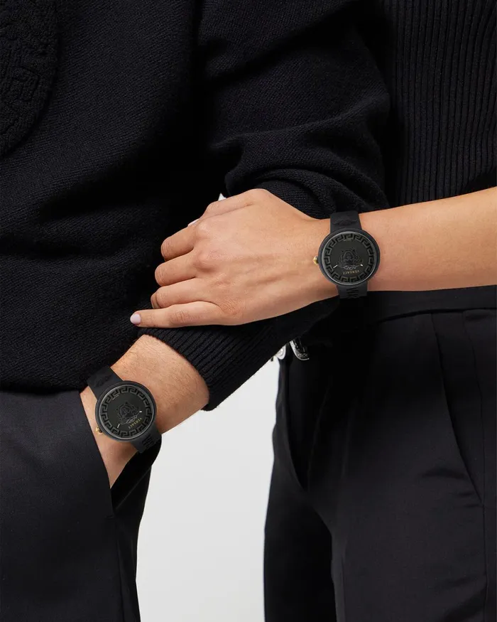 Versace Medusa Pop Watch Black WomenMen Watches