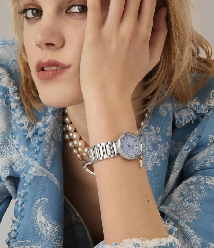Vivienne Westwood Watches WomenMen Poplar Watch Bluesilver