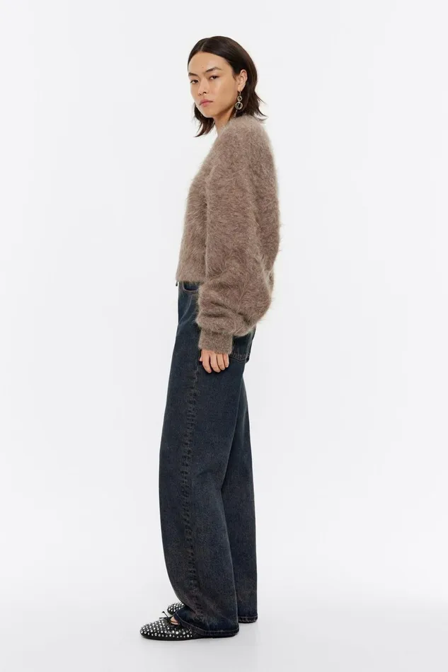 WIDE LEG 8211 Greyblue Jeans Grey Blue Women Bimba Y Lola Trousers