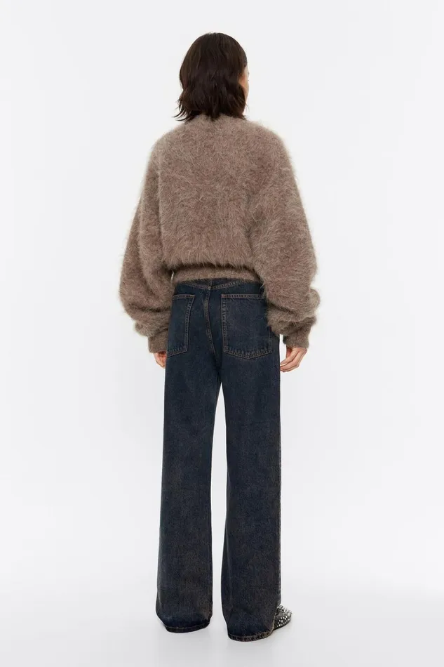 WIDE LEG 8211 Greyblue Jeans Grey Blue Women Bimba Y Lola Trousers