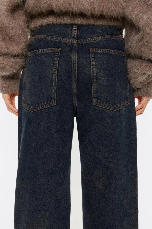 WIDE LEG 8211 Greyblue Jeans Grey Blue Women Bimba Y Lola Trousers