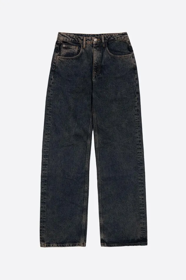 WIDE LEG 8211 Greyblue Jeans Grey Blue Women Bimba Y Lola Trousers
