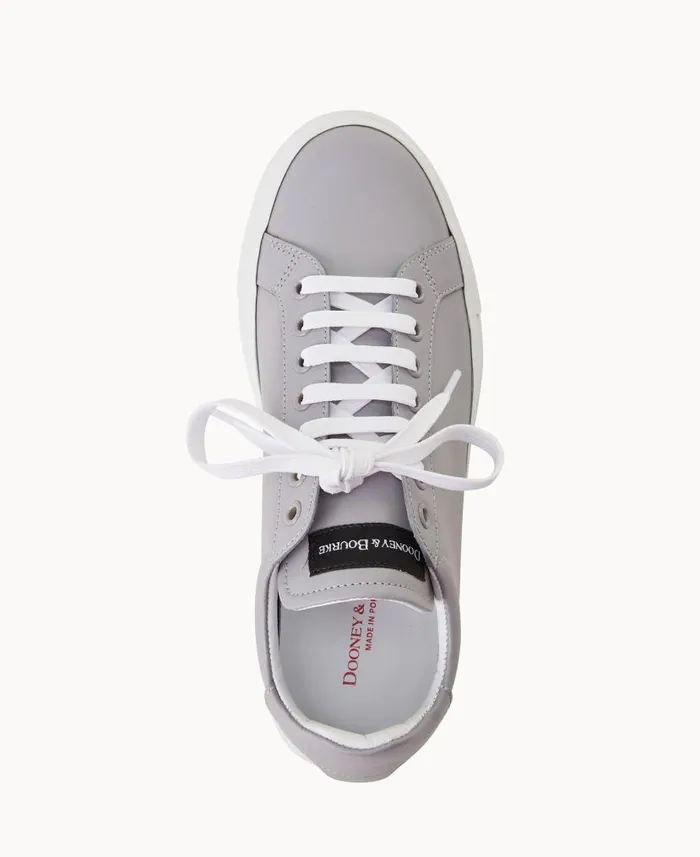 Women039s Classic Lace Up Light Grey ManWoman Dooney and Bourke Shoes