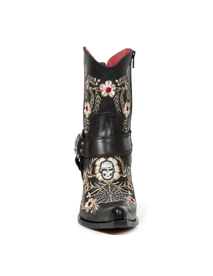 Women Ankle Boot Bull MBull007C1 New Rock Heels