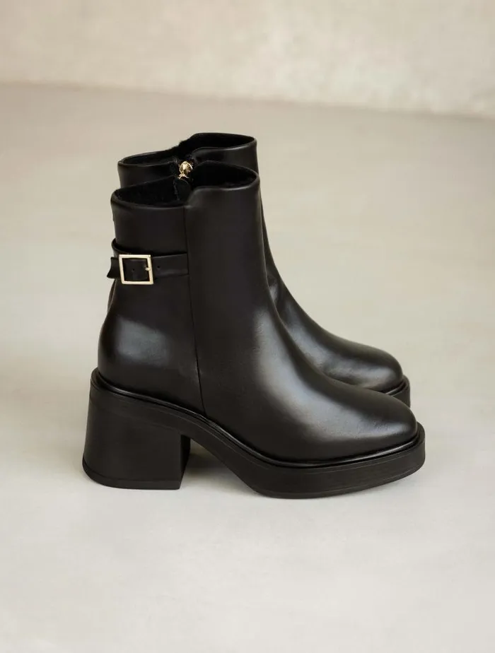 Women Ankle Boots Bobbies Isumi Intense Black