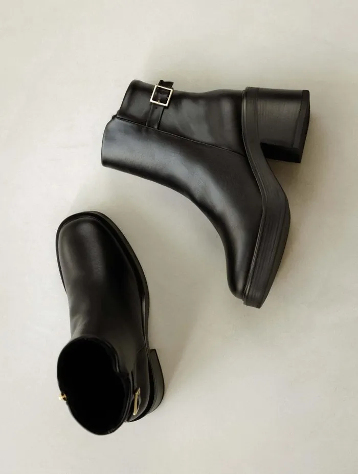 Women Ankle Boots Bobbies Isumi Intense Black