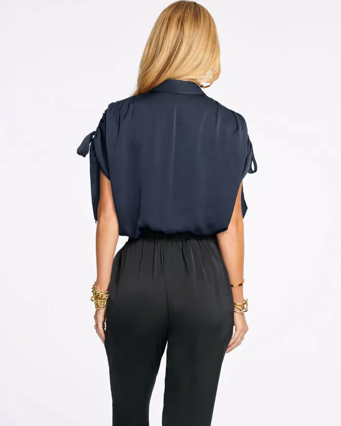 Women Jacinta Button Down Top Sandstone Ramy Brook Tops