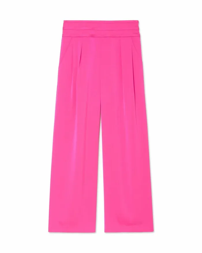 Women Joss Cropped Wide Leg Pant Black Ramy Brook Pants