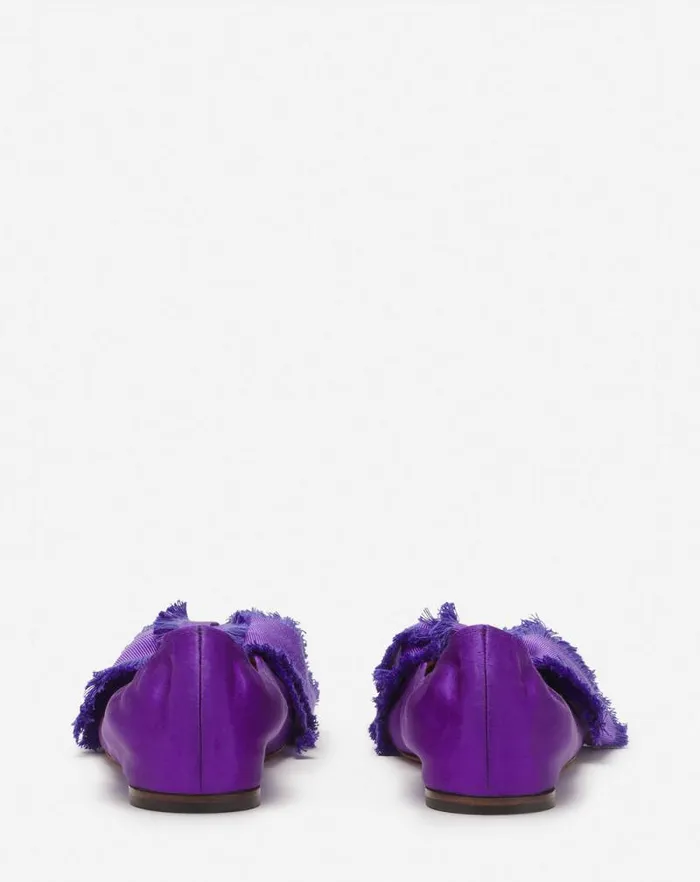 Women Lanvin Ballerinas Ballerina Flat With A Satin Bow Anemone