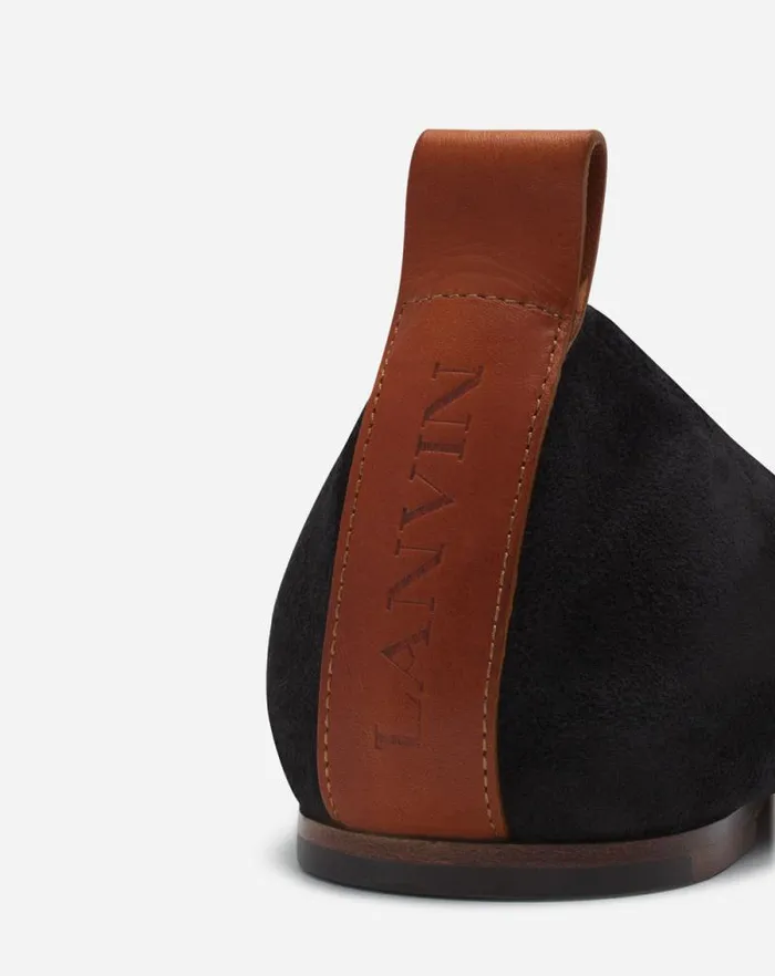 Women Lanvin Ballerinas The Suede Ballerina Flat Black
