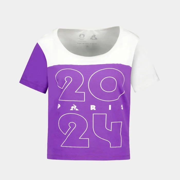 Women Le Coq Sportif Tshirts Polos Shirts And Tops Paris 2024 TShirt