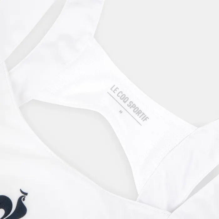 Women Le Coq Sportif Tshirts Polos Shirts And Tops Performance Tennis Tank Top New Optical White