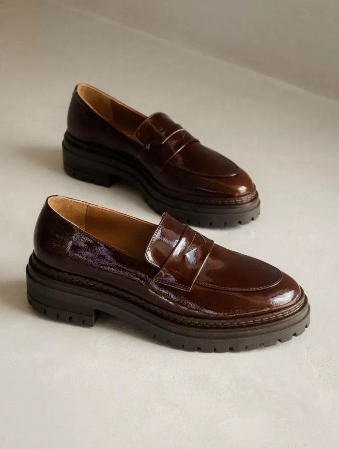 Women Loafers and Derbies Bobbies Amalia Ganache