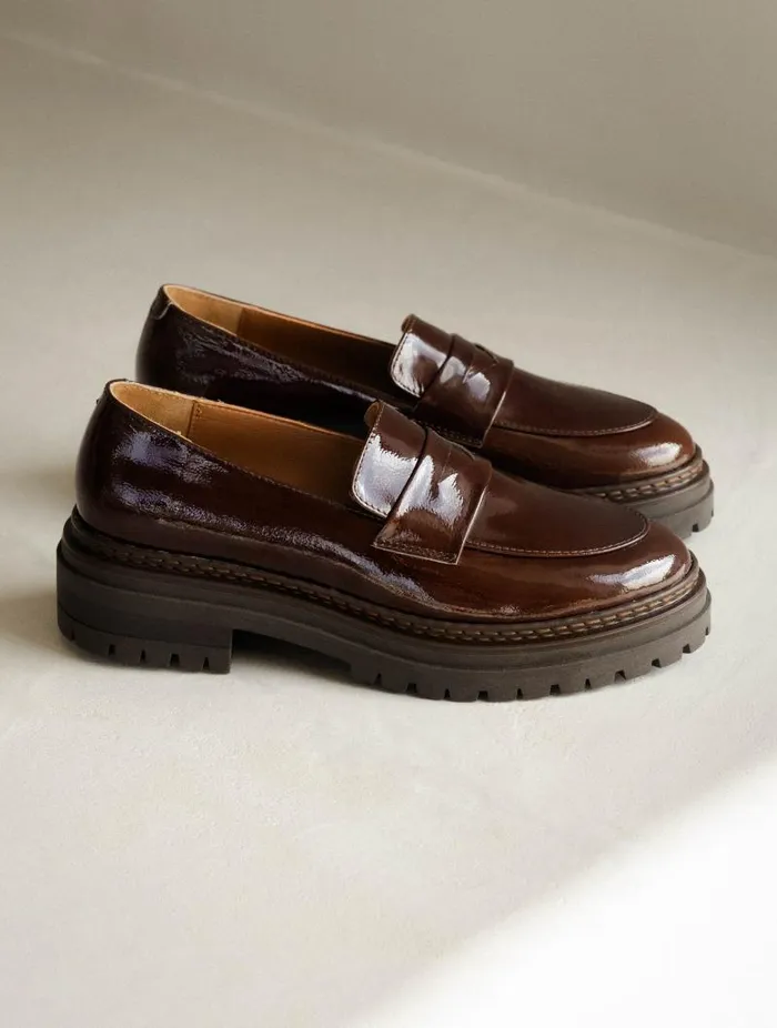 Women Loafers and Derbies Bobbies Amalia Ganache