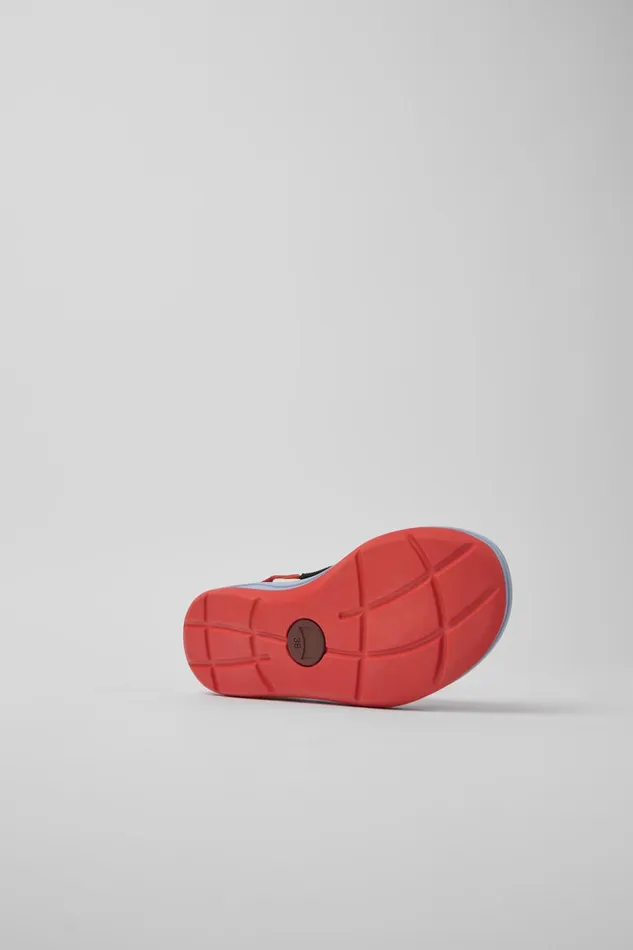 Women Match Red White And Black Sandals Camper Flat Shoes