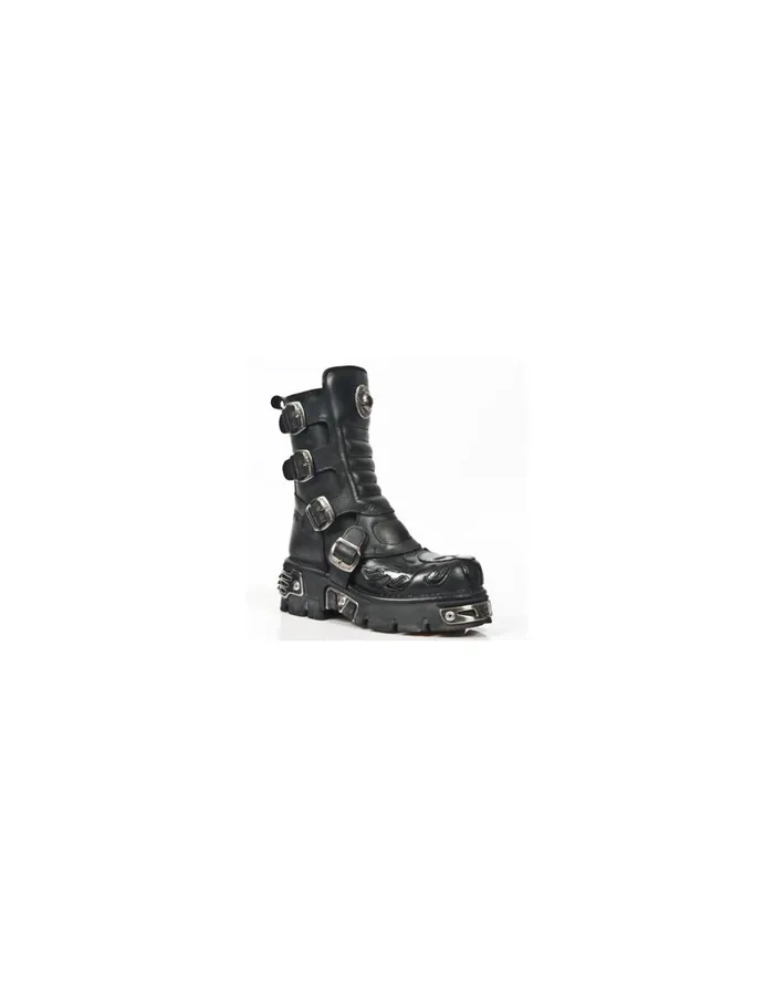 WomenMen Boot Comfort M1727C2 New Rock Boots