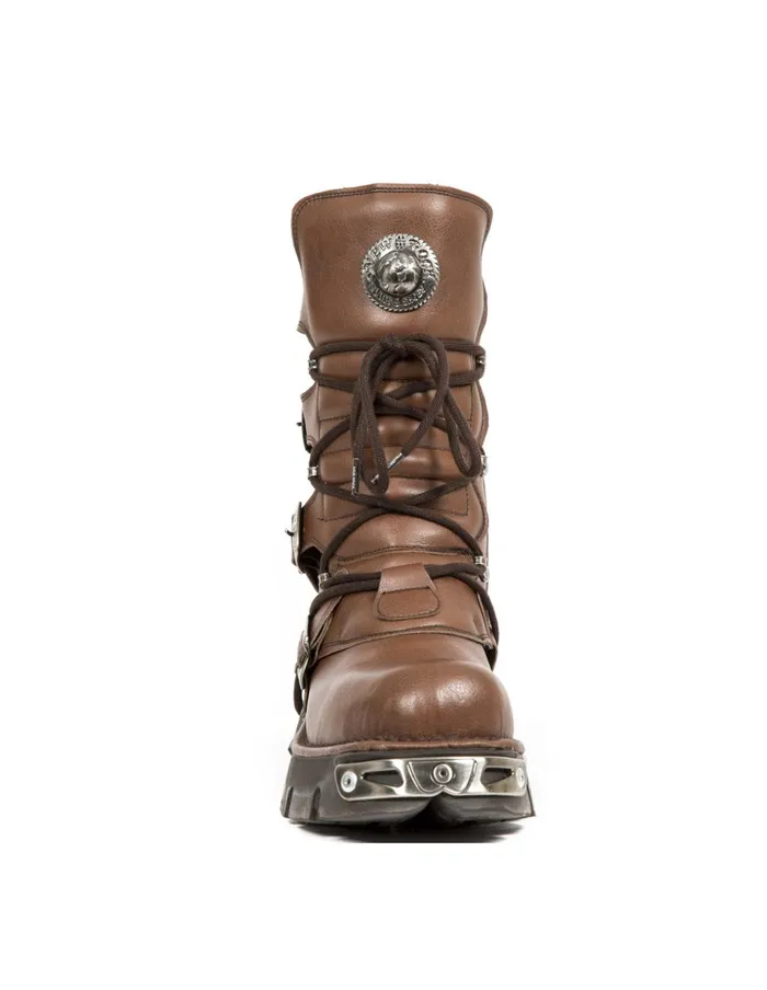 WomenMen Boot Metallic M373V5 New Rock Boots