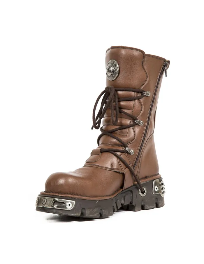 WomenMen Boot Metallic M373V5 New Rock Boots