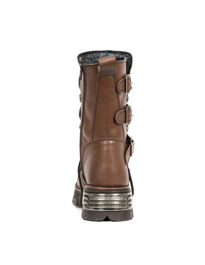 WomenMen Boot Metallic M373V5 New Rock Boots