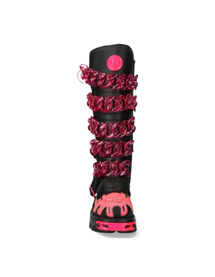 WomenMen MMet033C5 New Rock High Boots