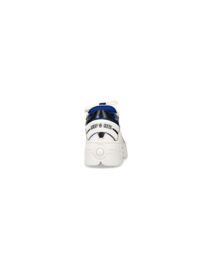 WomenMen Shoe Tower With Laces MWall002C16 New Rock Sneakers
