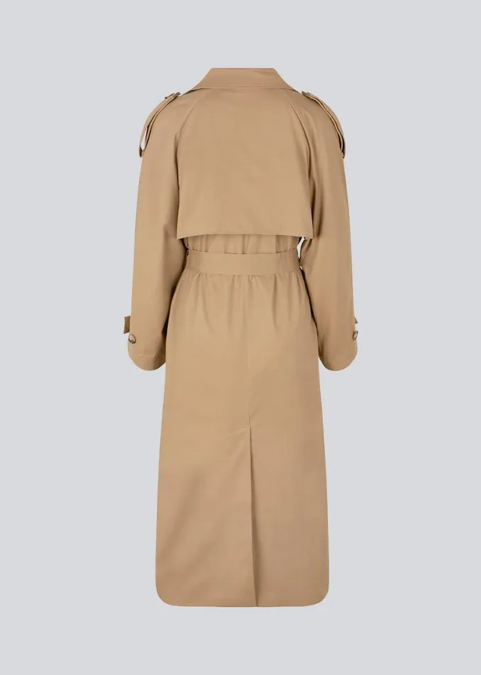 Women Modstrm Coats and Jackets BrodaMD Solid Coat Incense