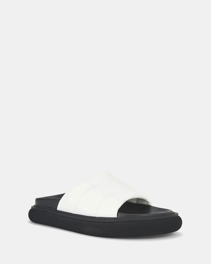 Women NOVO Shoes SYLVIO WHITE Slides