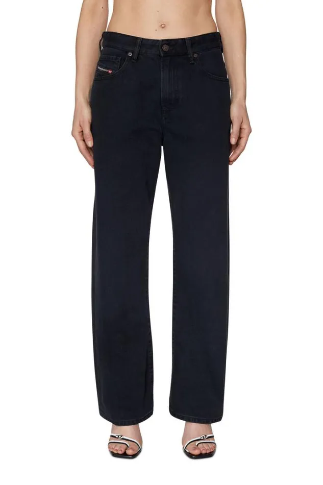 Women Straight Jeans 1999 DReggy Z09rl Blackdark Grey Diesel Straight Women Straight Jeans 1999 DReggy Z09rl Blackdark Grey Diesel Straight