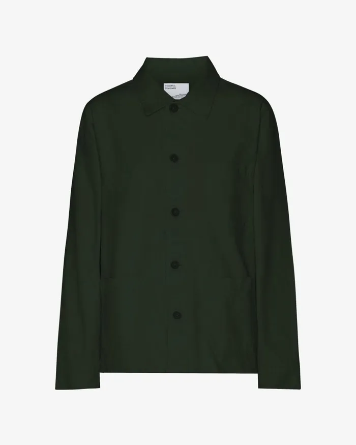 Women Workwear Jackets Colorful Standard Organic Workwear Jacket Hunter Green Women Workwear Jackets Colorful Standard Organic Workwear Jacket Hunter Green