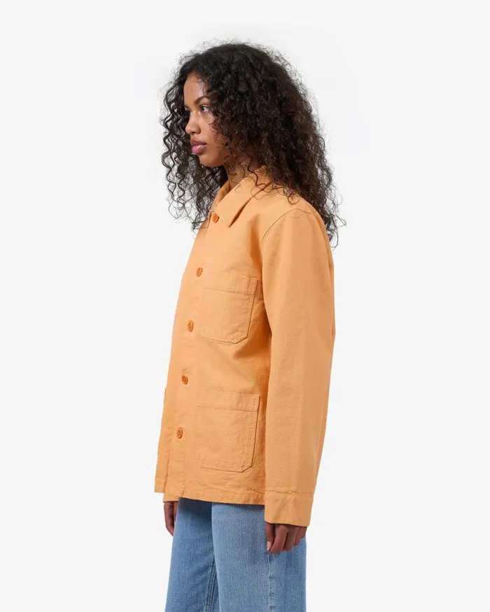 Women Workwear Jackets Colorful Standard Organic Workwear Jacket Oxblood Red