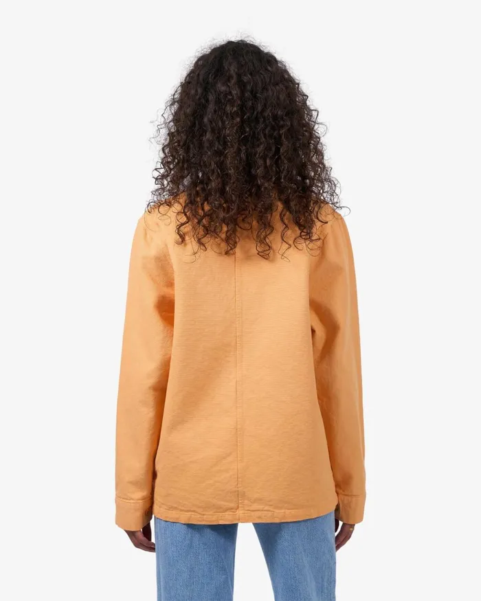 Women Workwear Jackets Colorful Standard Organic Workwear Jacket Oxblood Red